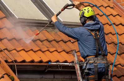 Démoussage et hydrofuge de toiture à Lourenties